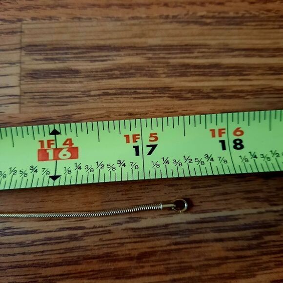 VINTAGE Crystal And Gold Heart Necklace  SWEET AND SPARKLY  - Picture 5 of 7